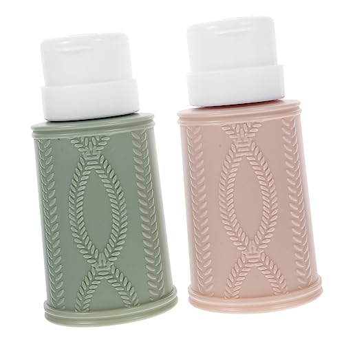 Happyyami 2stücke Pumpflaschen Nagellackentferner-spender Nachfüllbare Leere Druckflaschen Mit Spender Für Alkohol Make-up-entferner Reise-flüssigkeitsspender Happyyami 2stücke Pumpflaschen Nagellackentferner-spender Nachfüllbare Leere Druckflaschen Mit Spender Für Alkohol Make-up-entferner Reise-flüssigkeitsspender von Happyyami