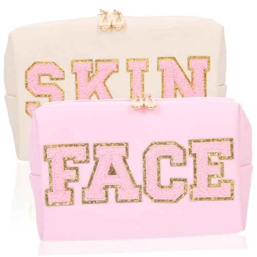 Happyyami 2stücke Wasserfeste Kosmetiktaschen Für Damen Kreative Gestickte Make-up Aufbewahrungstaschen Für Urlaub Und Organisation Von Kosmetikartikeln Happyyami 2stücke Wasserfeste Kosmetiktaschen Für Damen Kreative Gestickte Make-up Aufbewahrungstaschen Für Urlaub Und Organisation Von Kosmetikartikeln von Happyyami