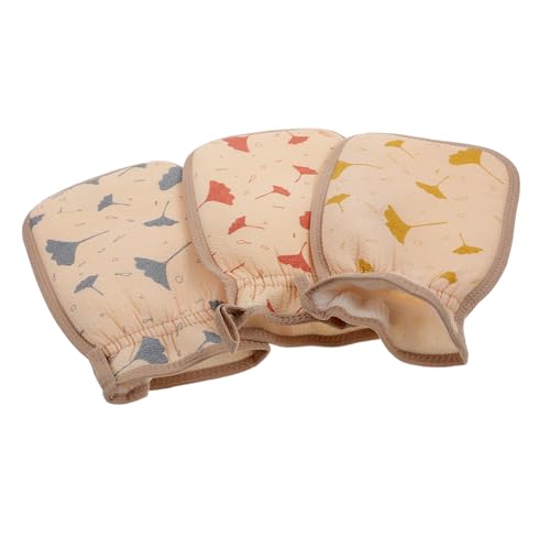Happyyami 3stücke Peeling-körperhandtuch Duschhandschuhhandtuch Körperbadetuch Rückenduschhandschuh Handtuch Zum Duschen Schnell Trocknend Pflege Hochwertiges Material Praktisch Und von Happyyami