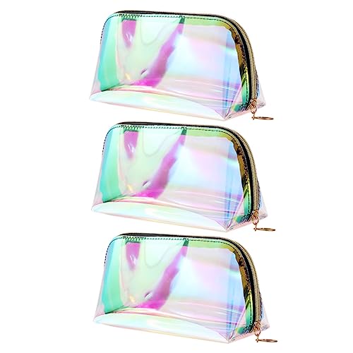 Happyyami 3stücke wasserdichte Kosmetiktasche Reisen Transparenter Make-up-Beutel Kosmetik-Aufbewahrungstasche Reiseutensilien Damen Stauraum Organizer Beutel Happyyami 3stücke wasserdichte Kosmetiktasche Reisen Transparenter Make-up-Beutel Kosmetik-Aufbewahrungstasche Reiseutensilien Damen Stauraum Organizer Beutel von Happyyami