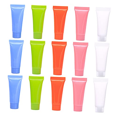 Happyyami 30stücke Nachfüllbare Kosmetik Tuben Quetschbare Handcreme Und Lotionflaschen Für Für Shampoo Und Gesichtspflege Farben von Happyyami