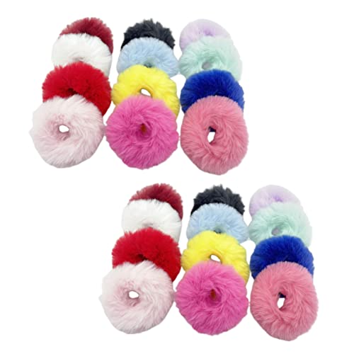 Happyyami 30stücke Haargummis in Pack Haarseile Und Pferdeschwanzhalter Für Frauen Dehnbar Und Langlebig Als Haarschmuck Oder Armband Tragbar von Happyyami