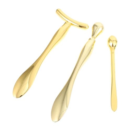 Happyyami 3stücke Teiliger Augencreme- Make-up-zubehör Hautpflege-tool Glatter Löffel Für Für Professionellen Und Privaten Gebrauch von Happyyami