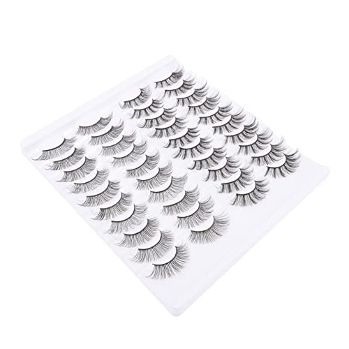Happyyami 3d Falsche Wimpern 20 Paare Künstliche Wimpern Für Mädchen Einfach Zu Tragen Für Partys Und Alltag Und Persönlichen Gebrauch von Happyyami