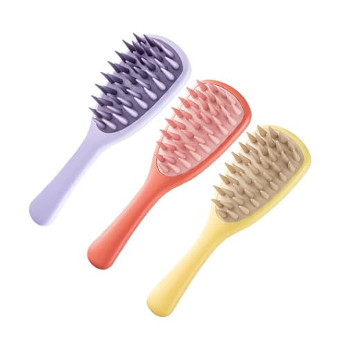 Happyyami 3stücke Haarkamm Massagefunktion Breiten Für Friseurbedarf Stylingkamm Für Damen Und Herren Friseurkamm Zum Entwirren Und Stylen Geeignet Für Lockiges Haar Und Salonverwendung von Happyyami