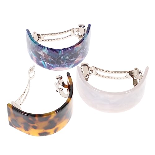 Happyyami 3stücke Haarspangen Weiß Halbkreis-clips Modische Haarnadeln Haarspangen Damen-kopfschmuck Haar-accessoires Weiß Halbkreis-clips Happyyami 3stücke Haarspangen Weiß Halbkreis-clips Modische Haarnadeln Haarspangen Damen-kopfschmuck Haar-accessoires Weiß Halbkreis-clips von Happyyami