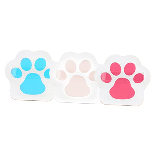 Happyyami 3stücke Katzenklaue Make-up Puderpinsel Kosmetik Kissen Puder Puff Make-up Werkzeug von Happyyami