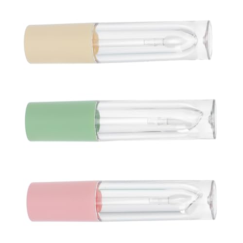 Happyyami 3stücke Leere Lip Gloss Tubes Transparente Subpackaging Behälter Für Lippenpflege Nachfüllbare Kosmetikflaschen Für Diy Lip Gloss Lippenbalsam Und Kosmetikproben von Happyyami