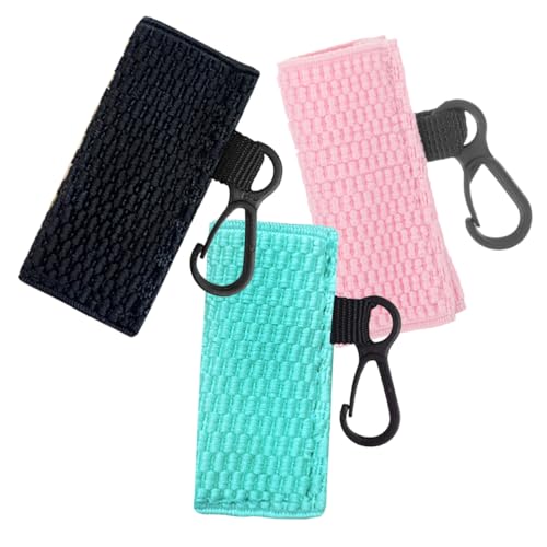 Happyyami 3stücke -lippenbalsam- Mit Schlüsselanhänger Tragbare Aufbewahrung Für Lippenpflege Lippenstift Und Lip Gloss Knitted Lipstick Bag von Happyyami