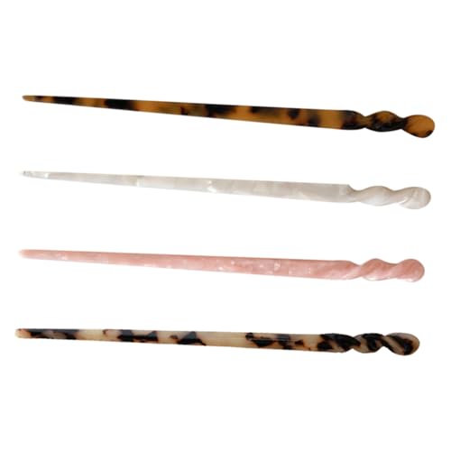 Happyyami 4stücke Chinesische Haarstäbchen Vintage Dekorative Frauen Haarnadeln Haaraccessoires Für Dutts von Happyyami