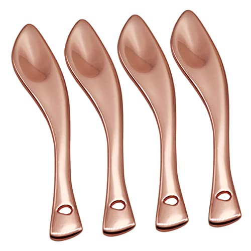 Happyyami 4stücke Kosmetische Gesichtscreme Löffel Kosmetische Spatel Gesichtscreme Löffel Metall Kosmetik Applikationswerkzeuge Für Frauen Kosmetikbedarf von Happyyami