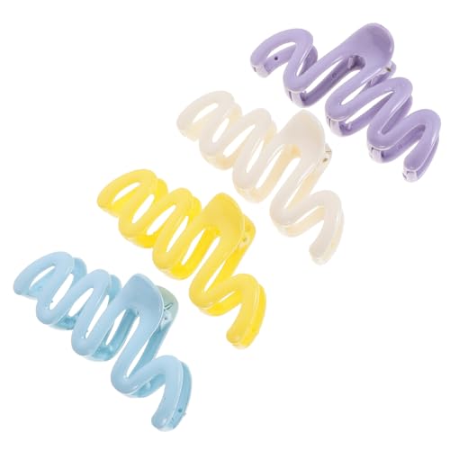 Happyyami 4 Stück Große Haarklammern Für Dickes Haar Rutschfest Langlebig Für Frauen Für Frisuren Dekorative Haarspangen von Happyyami