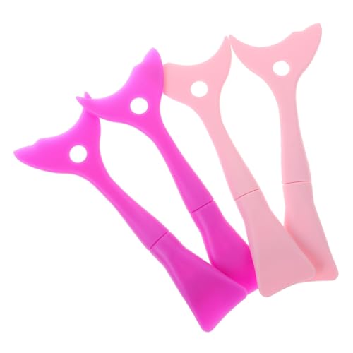 Happyyami 4stücke Teiliges -eyeliner Präzise Augen-make-up-anwendungen Wiederverwendbare Lidschatten Und Eyeliner-schablonen Für Sauberes Makelloses Finish Für Anfänger Und von Happyyami