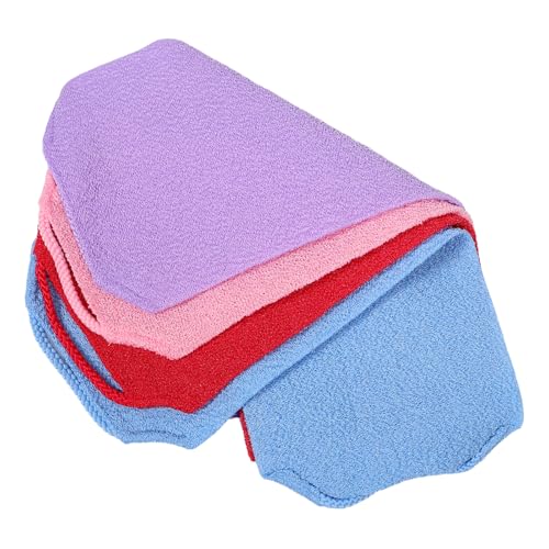 Happyyami 4-teiliger Peeling-Waschlappen – Peeling-Körperpeeling-Handtuch zum Waschen des Rückens, Waschlappen mit Zugschlaufe für empfindliche und raue Haut, Dusche Happyyami 4-teiliger Peeling-Waschlappen – Peeling-Körperpeeling-Handtuch zum Waschen des Rückens, Waschlappen mit Zugschlaufe für empfindliche und raue Haut, Dusche von Happyyami