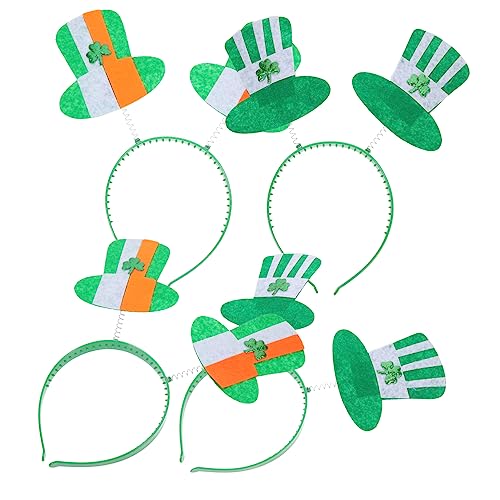 Happyyami 4stücke Kleeblatt Stirnband Für St Patricks Day Festival Haarband Mit Dekorativem St Patricks Day Muster Für Partys Und Feiern von Happyyami