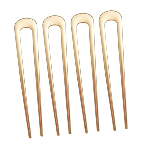 Happyyami 4stücke U-form Haarnadel Mit Schleifendekor Vintage-stil Für Frauen Und Mädchen Haarschmuck Für Party Robust Und Einfach Zu Verwenden von Happyyami