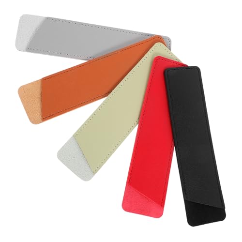 Happyyami 5stücke Stifthülle Aus Leder Stifttasche Stiftaufbewahrungstasche Kugelschreiberhülle Stifthaltertasche Stiftgeschenktüte Praktisches Design Schützt Vor Kratzern Leicht Zu Tragen s von Happyyami