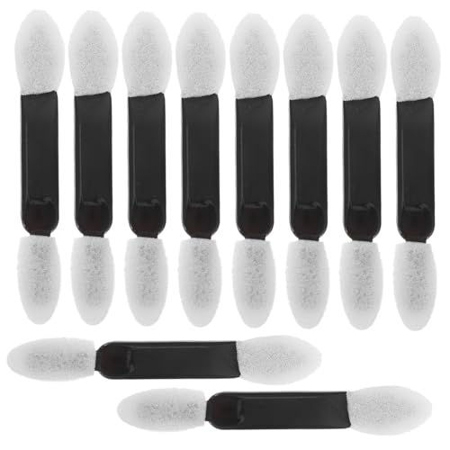 Happyyami 50stücke Einweg Doppelseitige Schwamm Lidschattenpinsel Gekippt Lidschatten Applikatoren Kosmetische von Happyyami