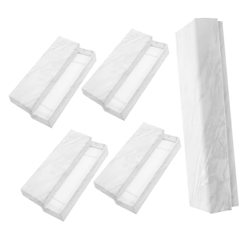 Happyyami 5Er-Box Geschenkbox für Schreibwaren Stiftetui aus Papier Geburtstagsgeschenk Geschenkverpackung Bleistiftbox Die Stiftkaste Papierbox Gel -Stiftkoffer Bleistifthalter Light Grey von Happyyami