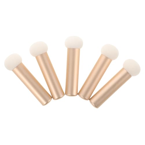 Happyyami 5stücke Haushalt Make-up Pinsel Schwamm Concealer Pinsel Für Damen Mit Griff Für Make-up Tools Für Zuhause Und Salon von Happyyami