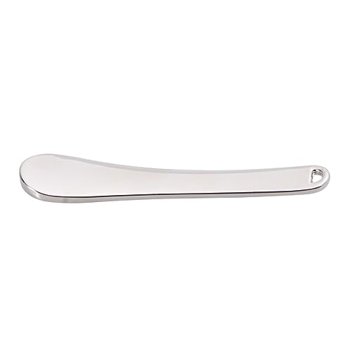 Happyyami 5stücke Silberlöffel Kosmetiklöffel Make-up-spatel Aus Metall Mini-make-up-löffel Beauty-scoop Für Gesichtskosmetik -löffel von Happyyami