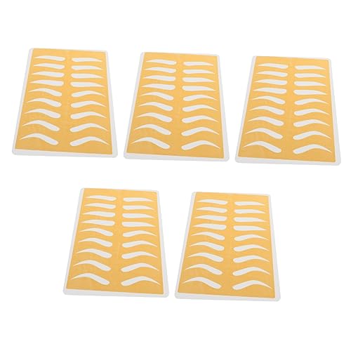 Happyyami 5stücke Teiliges Tattoo Übungshaut Aus Silikon Imitation Haut Für Mikroblading Augenbrauen Eyeliner-praxis Für Anfänger Und Profis von Happyyami