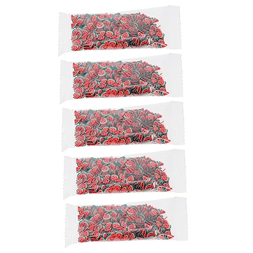 Happyyami 5taschen Polymer Clay Nagel Patch Für Fingernagel Dekor Basteln Patch Für Handyhülle Verzierung Diy Zubehör Für Maniküre Und Partys von Happyyami