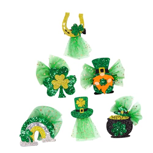 Happyyami 6stücke Kreative Haarklammern Für Mädchen Fröhliche Haarspangen Mit Clown- Für Ostern Geburtstagsfeiern Und Frühlingsfeste Niedliche Haaraccessoires Für Mädchen von Happyyami