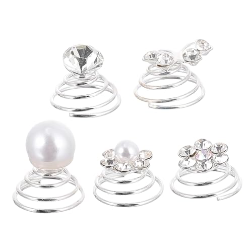 Happyyami 60stücke Braut Spiral Haarspange Mit Perlen Schmuck Hochzeit Haarnadel Für Frauen Haar Spiralen Haarschmuck Für Hochzeitsfeiern Geburtstagsfeiern von Happyyami