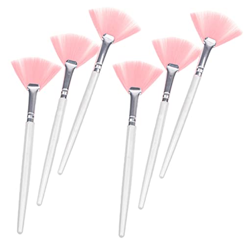 Happyyami 6stücke Gesicht Make-up Pinsel Mit Fächerpinsel Für Grundierung Puder Flexible Schönheitspinsel Aus Nylonhaar Für Frauen Mädchen Damen Happyyami 6stücke Gesicht Make-up Pinsel Mit Fächerpinsel Für Grundierung Puder Flexible Schönheitspinsel Aus Nylonhaar Für Frauen Mädchen Damen von Happyyami