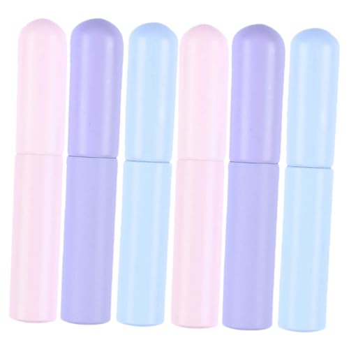 Happyyami 6stücke Lippenpinsel Tragbare Lip Gloss Applikatoren Mit Deckel Für Präzise Anwendung Von Lippenfarbe Und Gloss Für Make-up Und Lippenpflege von Happyyami