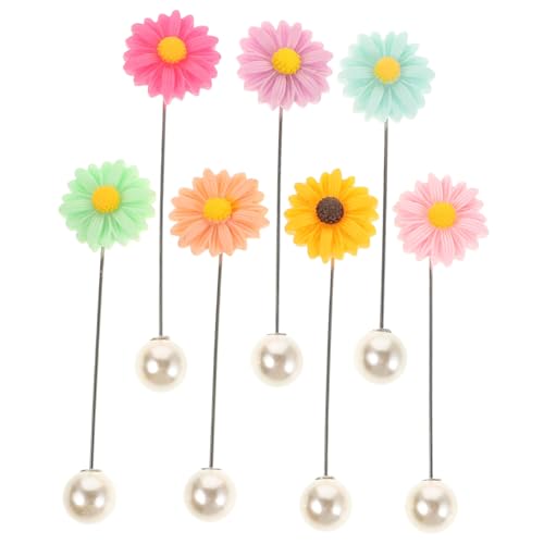 Happyyami 7stücke Teiliges Floral Kopfband Clips Dekorative Sicherheitsnadeln Für Hijabs Schals Und Anzüge Broschen Für Damen Und Für Und Alltag von Happyyami