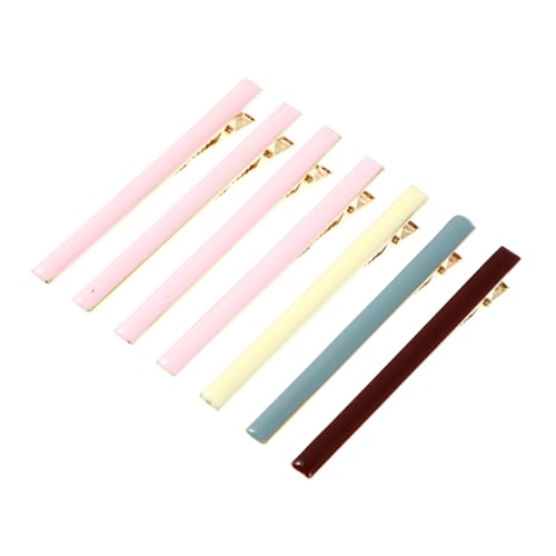 Happyyami 7stücke Haarspangen Für Damen Und Frauen Haarnadeln Mit Langem Muster Einfache Clips in Gemischten Farben von Happyyami