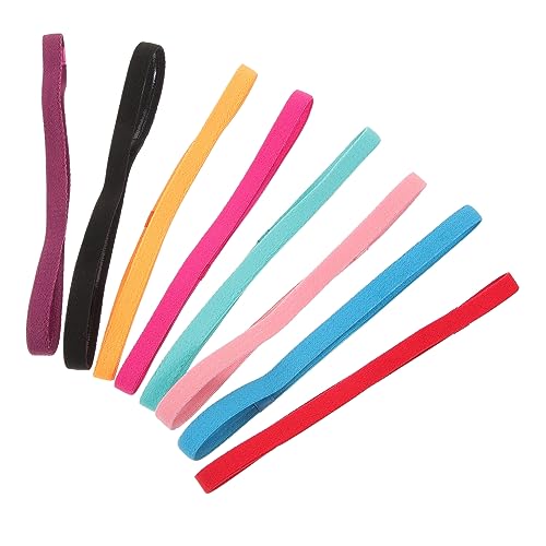Happyyami 8Stücke Sport Haarband Elastische Rutschfeste Stirnbänder für Fitness Yoga für Männer und Frauen für Sport und Zufälligen Farben Happyyami 8Stücke Sport Haarband Elastische Rutschfeste Stirnbänder für Fitness Yoga für Männer und Frauen für Sport und Zufälligen Farben von Happyyami