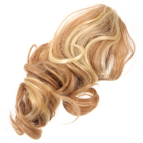 Happyyami Clip Haarverlängerung Für Damen Lockige Pferdeschwanz Perücke Mit Krallenclip Synthetisches Haar Für Partys Festivals Und Cosplay Natürliche Vielseitig Und Einfach Anzubringen von Happyyami