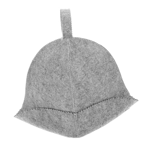 Happyyami Stylischer Sauna Hut Wollfilz Atmungsaktive Wasserabsorbierende Saunakappe Für Damen Und Für Sauna Dampfbad Und Wellnessanwendungen von Happyyami