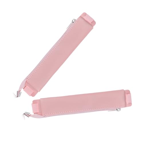 Happyyami Elastische Stifttasche Für Planer 2 Federmäppchen Mit Reißverschluss Journal-Cover-Tasche Reise- & Büro-briefpapier Stiftehalter Notizbuch-Accessoire von Happyyami