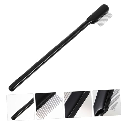 Happyyami Eyelash Comb Und Augenbrauenbürste Aus Edelstahl Mit Langem Griff Tragbares Make-up-werkzeug Für Frauen Und Mädchen Zur Trennung Und Pflege Von Wimpern Und Augenbrauen Leicht Zu von Happyyami