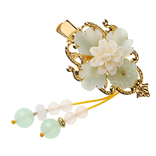 Happyyami Vintage Glasblumen-haarspangen Für Frauen Rutschfeste Haarklammern Elegante Haaraccessoires Für Verschiedene Frisuren Stabil Und Langlebig Für Besondere Anlässe von Happyyami