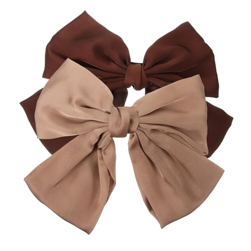 Happyyami 2stücke Große Haarschleifen Für Mädchen Haarclips Für Partys Hochzeiten Und Alltag Hochwertigem Material Für Haartypen Geeignet von Happyyami