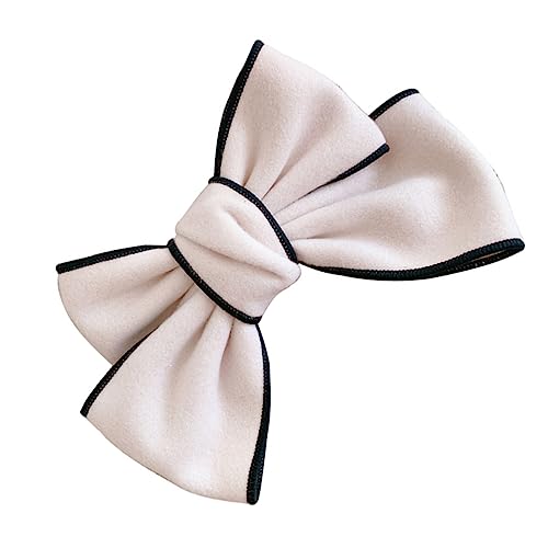 Happyyami Kreative Haarschmuck-bowknot Haarklammer Plüsch Für Mädchen Eleganter Haar-accessoire Für Besondere Anlässe Und Alltag Vielseitig Kombinierbar von Happyyami