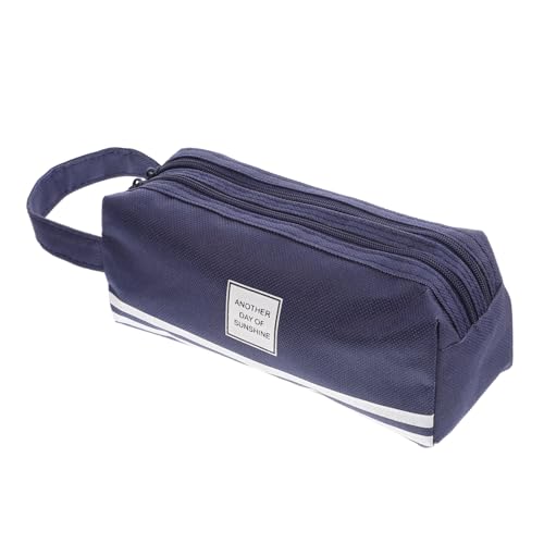 Happyyami Großer Kapazitäts-bleistiftbeutel Strapazierfähigem Praktischer Doppelter Reißverschluss-Organizer Für Stifte Und Schreibwaren Für Schule Büro Und von Happyyami