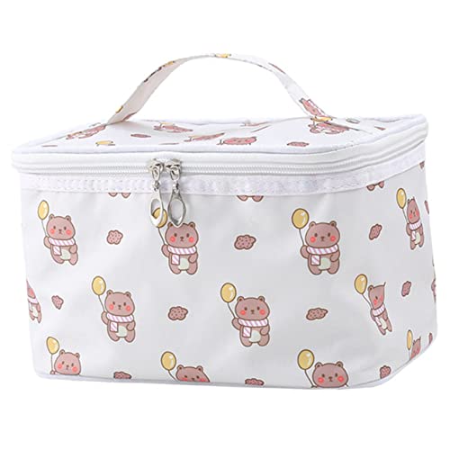 Happyyami Reise Kosmetiktasche Groß wasserdichte Toiletten Makeup-Organizer Für Und Mädchen Mit Großer Kapazität Für Urlaub Und Alltag Für Pflegeprodukte Und Kosmetik von Happyyami