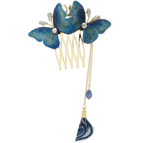 Happyyami Haar mit Schmetterlingen Haarklammern für Damen für Partys Zeremonien und Tägliche Anlässe Sicheres Haarstyling Tool mit Design von Happyyami