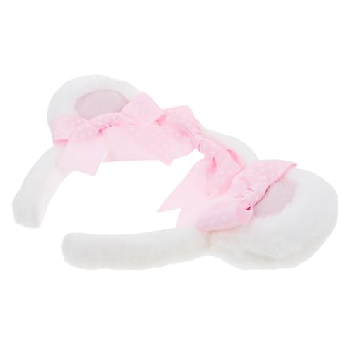 Happyyami Haarband Mit Bärenohren Und Schleife Dekoratives Stirnband Für Frauen Für Partys Und Festivals Süßes Tierohren Haaraccessoire Happyyami Haarband Mit Bärenohren Und Schleife Dekoratives Stirnband Für Frauen Für Partys Und Festivals Süßes Tierohren Haaraccessoire von Happyyami