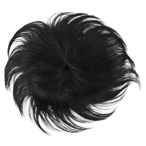 Happyyami Kurze Glatte Perücke Für Herren Perücken Für Kurzes Haar Perücke Männliches Haarteil von Happyyami