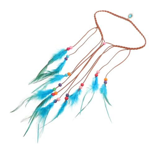 Happyyami Haarschmuck Dekorationen Halloween Festival Kopfbedeckungen Glitzer Hippie Kopfbedeckung Frau Geknotetes Mädchen Accessoire Vintage Blumenbänder Tribal Stirnband Himmelblaue Happyyami Haarschmuck Dekorationen Halloween Festival Kopfbedeckungen Glitzer Hippie Kopfbedeckung Frau Geknotetes Mädchen Accessoire Vintage Blumenbänder Tribal Stirnband Himmelblaue von Happyyami