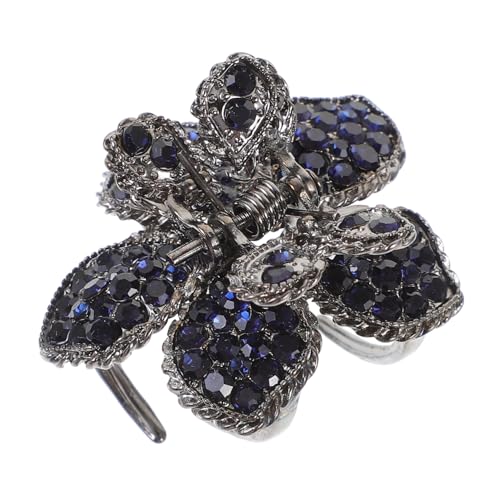 Happyyami Hair Bun Clip Mit Strasssteinen Haarklammer Für Hohen Pferdeschwanz Praktischer Haarclip Für Mädchen Und Damen Für Und Alltag von Happyyami