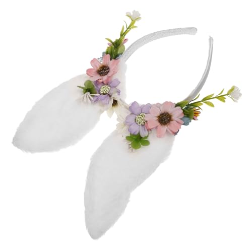 Happyyami Headband Mit Süßen Hasenohren Haaraccessoire Für Kostümpartys Halloween Und Fotografie Für Und Mädchen von Happyyami