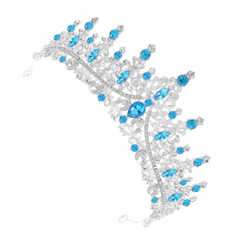 Happyyami Hochzeit Tiara Krone mit Strass für Braut und Besondere Anlässe Kopfbedeckung für Geburtstagsfeiern Hochzeiten und Abendgala Bequem und von Happyyami